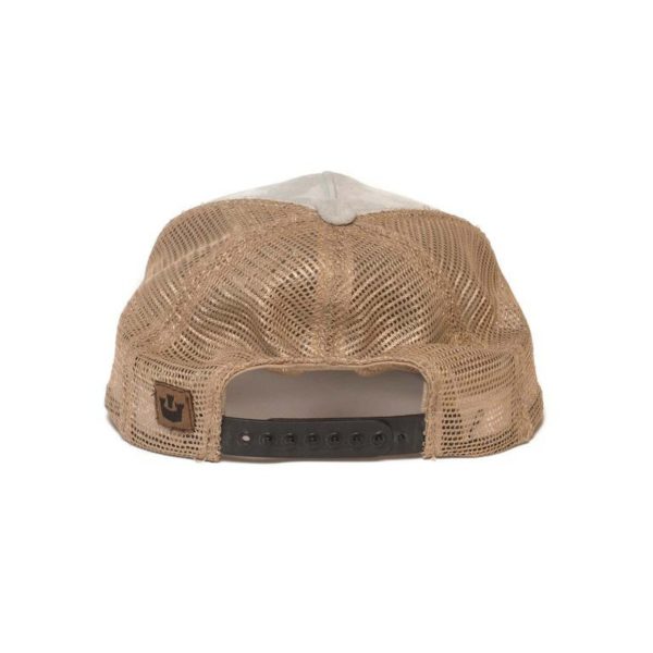 Rear product photo of the Goorin Crocodile Trucker Hat