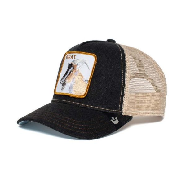 Side product photo of the Goorin G.O.A.T Trucker Hat