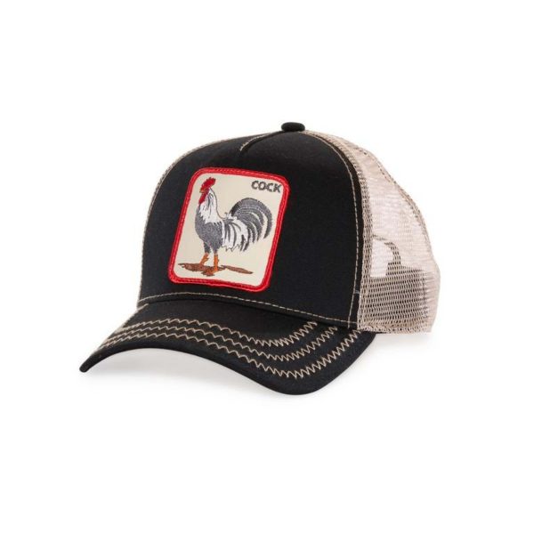 Side product photo of the Goorin Rooster Trucker Hat