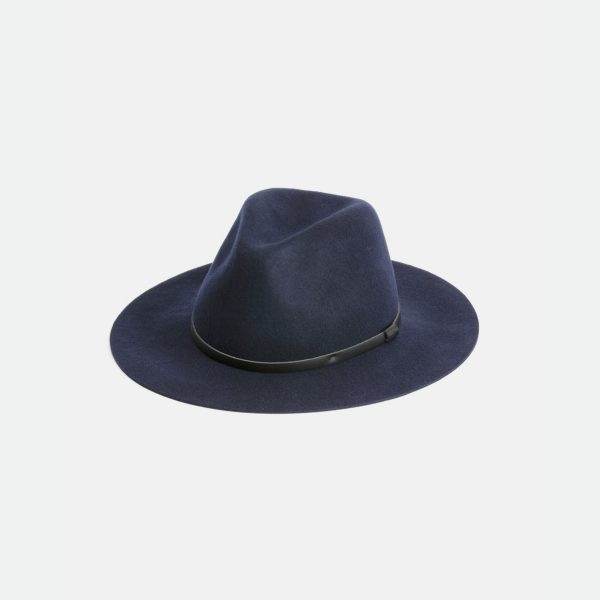 Anderson Navy Wool Hat by Will+Bear